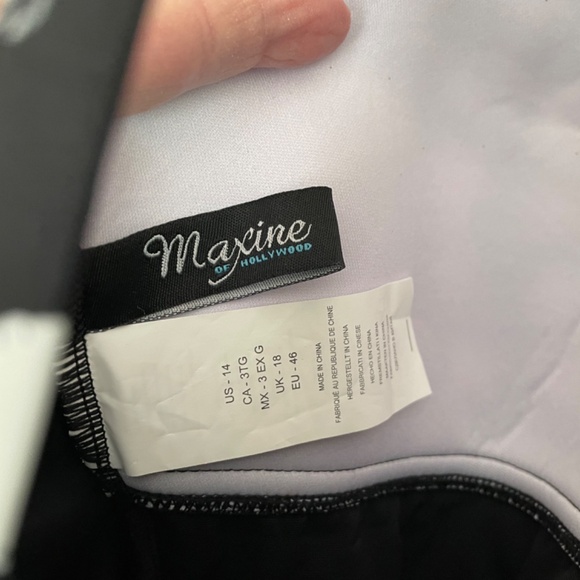 Maxine one piece swimsuit size 14 new with tags - Picture 5 of 6